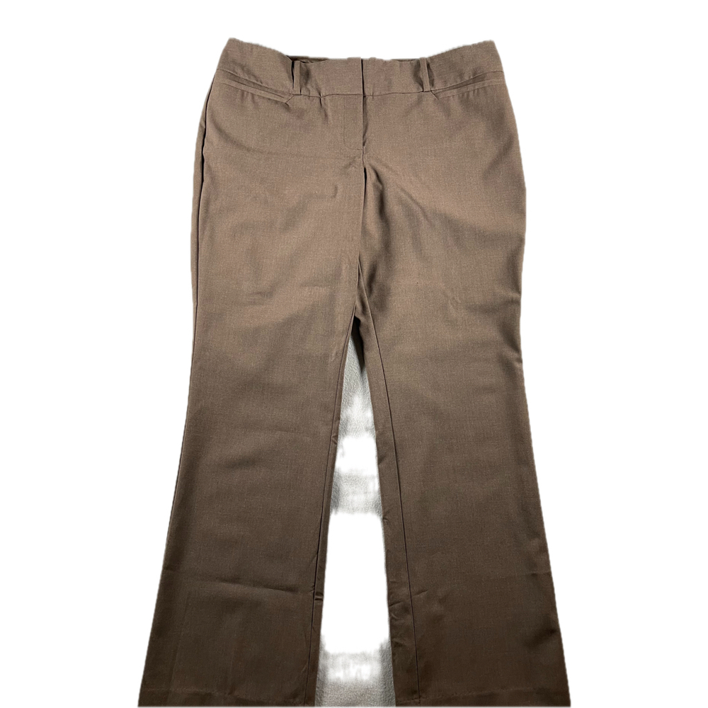 The Limited Drew Fit Trousers Women’s 12S Brown Stretch Career Pants